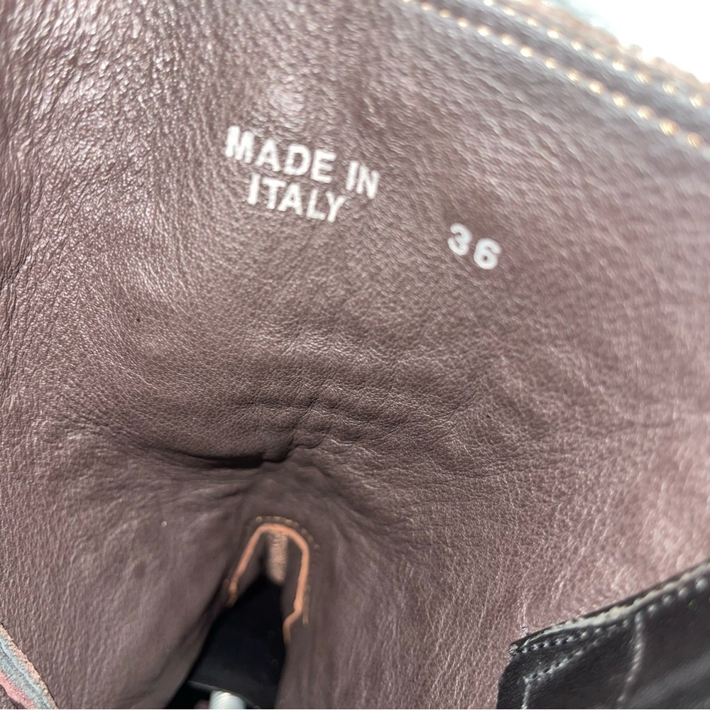 Golden Goose Deluxe Women’s 6 (36) Iron Eagle The Original Golden Moto Boots - Picture 9 of 12